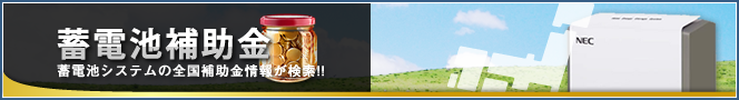 蓄電池補助金