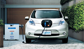 日産リーフ充電